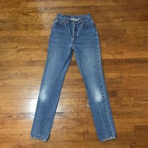 Vintage Levi’s 501 reworked redone jeans size 25